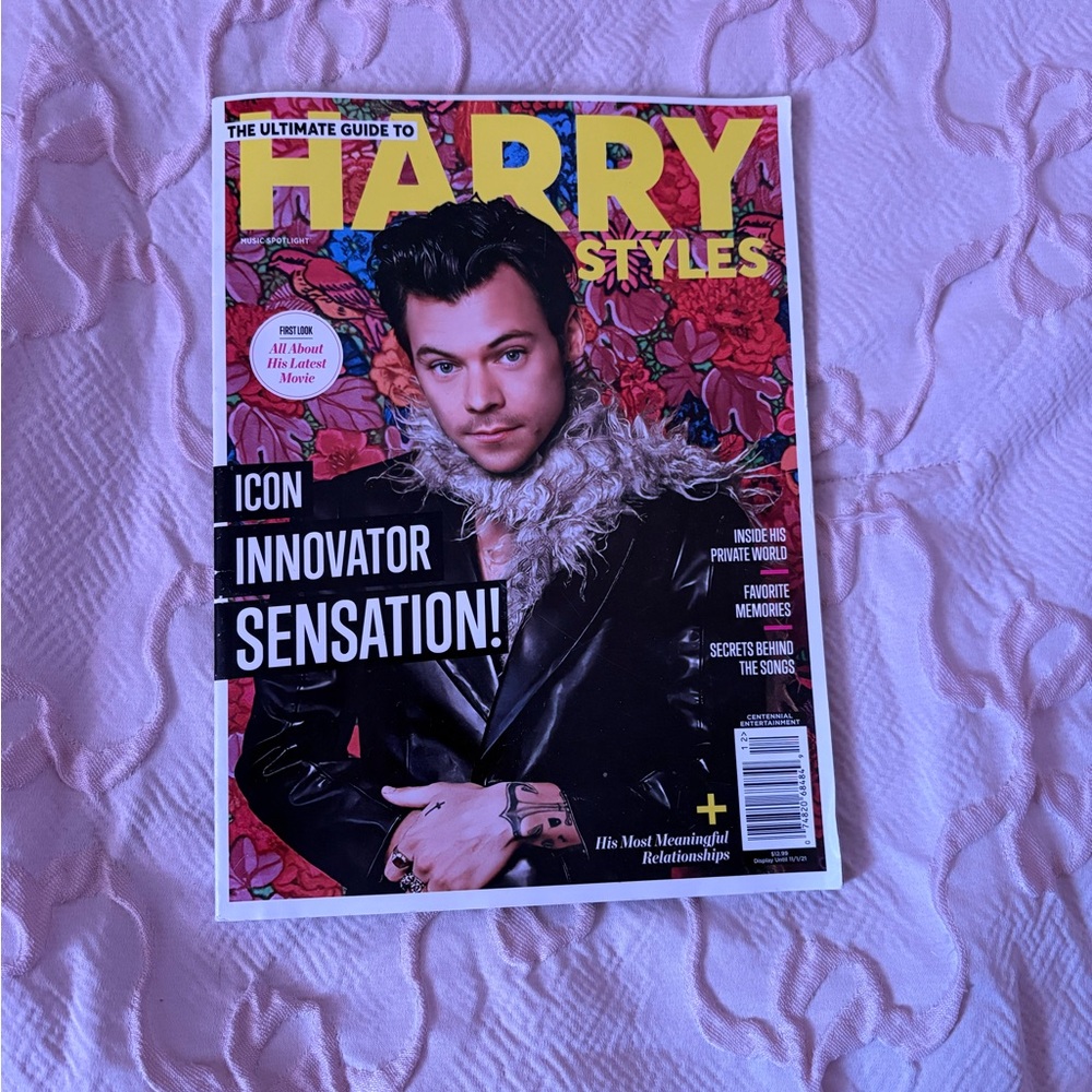 Harry Styles Magazine Cover